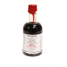 Load image into Gallery viewer, Maple syrup aged for 4 to 8 months in whiskey barrels.