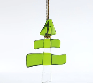 Handmade Glass Christmas Ornament