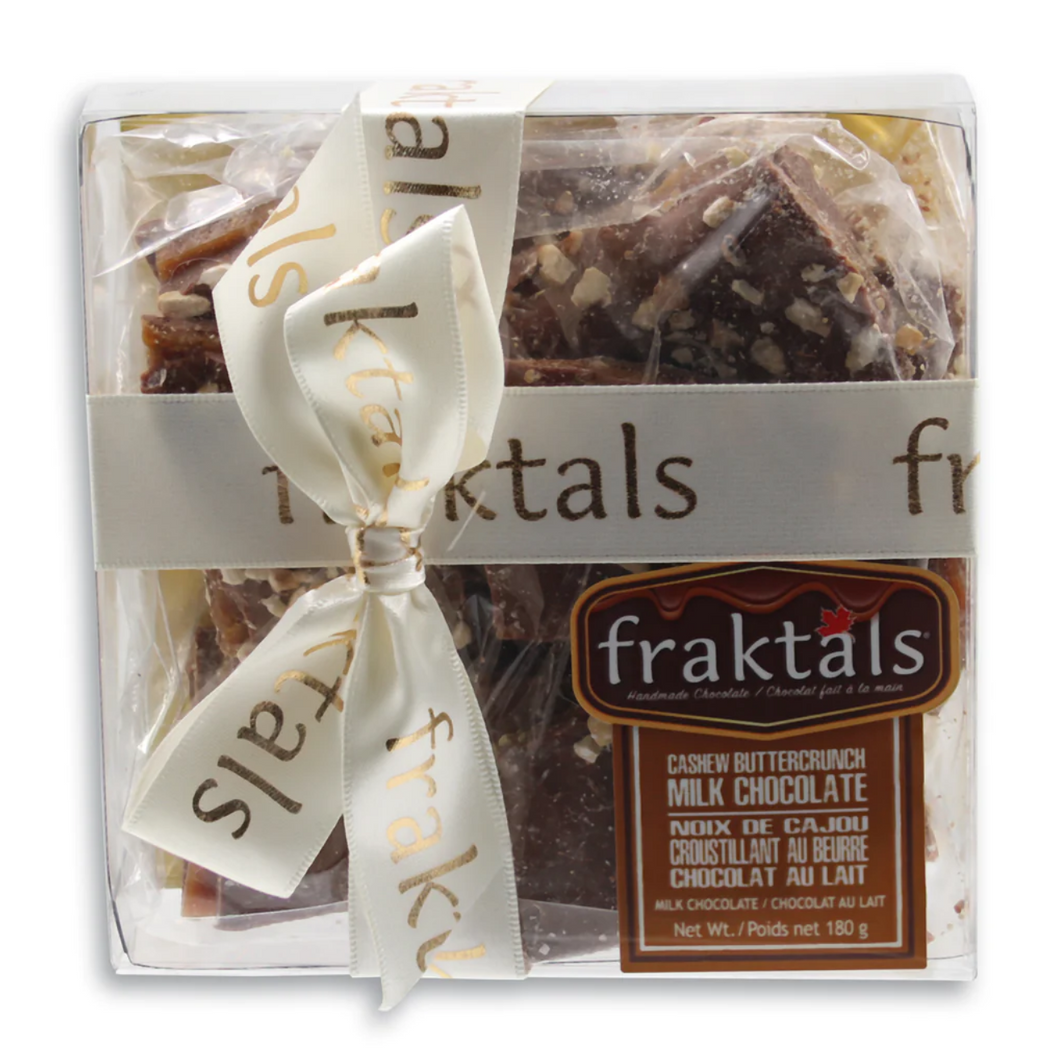 Coffret cadeau de chocolat belge «fraktals»
