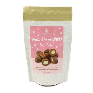 "Nuts About You" Chocolate Covered Almonds