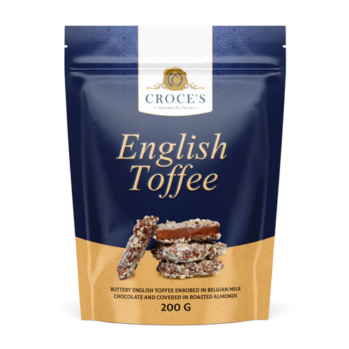Belgian Chocolate Covered English Toffee