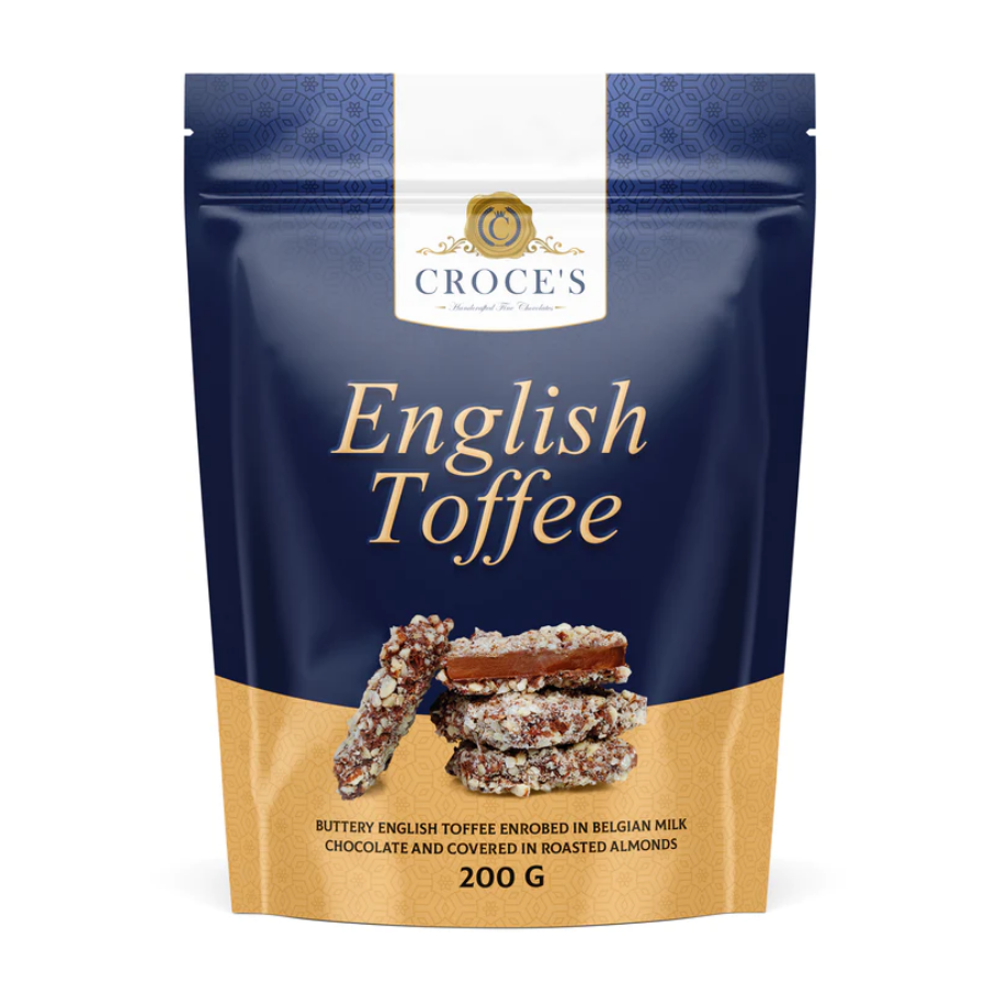 Belgian Chocolate Covered English Toffee