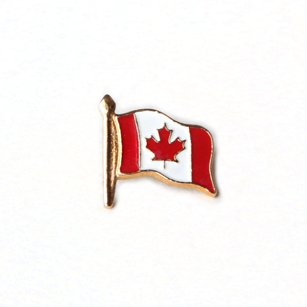 Canadian flag pin
