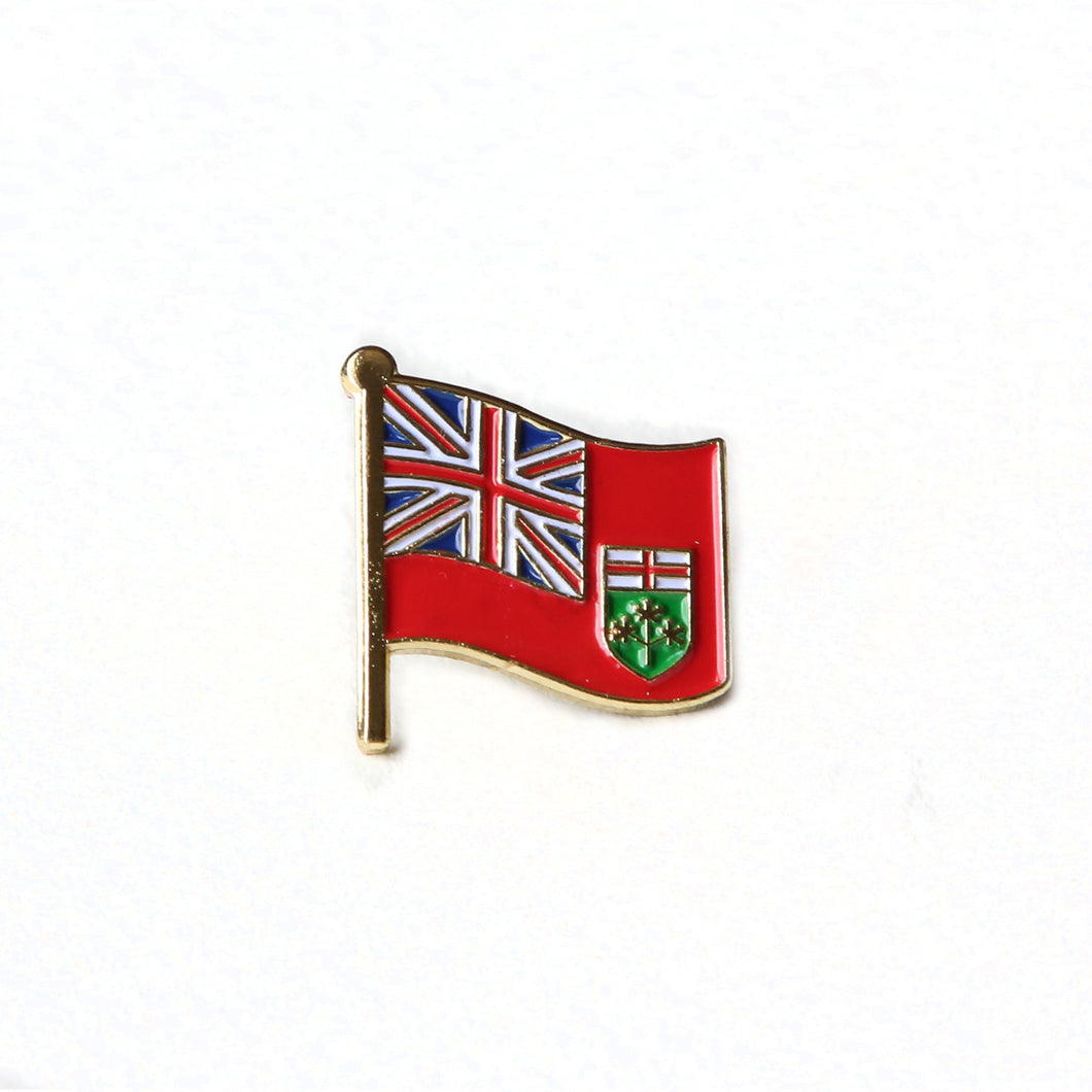 Ontario flag pin