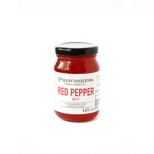 Load image into Gallery viewer, glass jar containing red pepper jelly